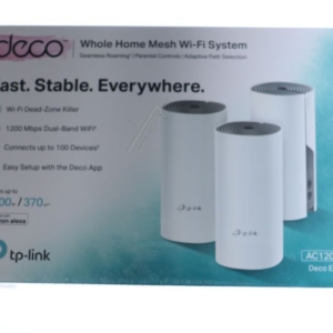 AC1200 DECO E4(3-PACK) WI-FI SYSTEEM VOOR HET HELE HUIS