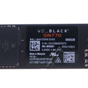 WD BLACK™ WDS500G3X0E 500GB M.2/ SN770 NVME SSD-FESTPLATTE