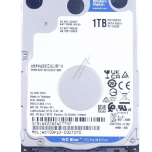 WD BLUE™ WD10SPZX SATA-3, 2,5",  1TB HARDDISK